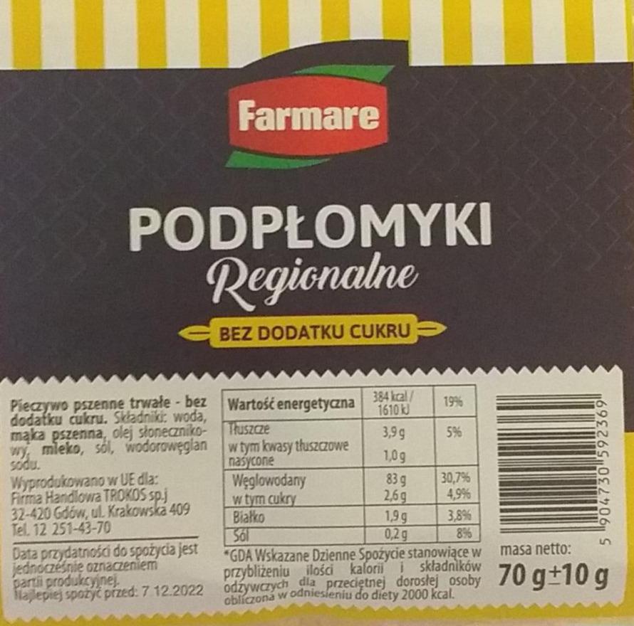 Zdjęcia - Podpłomyki Farmare