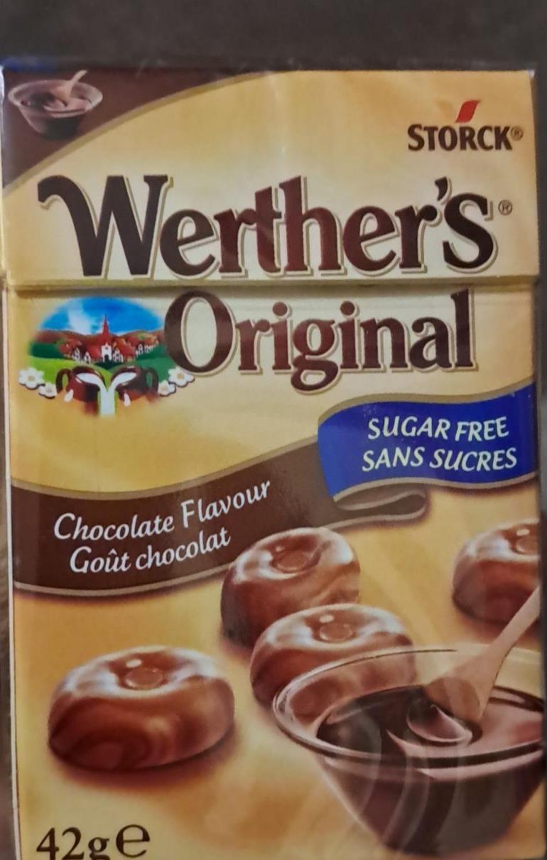 Zdjęcia - Werther's Original Cukierki śmietankowe o smaku czekoladowym 42 g