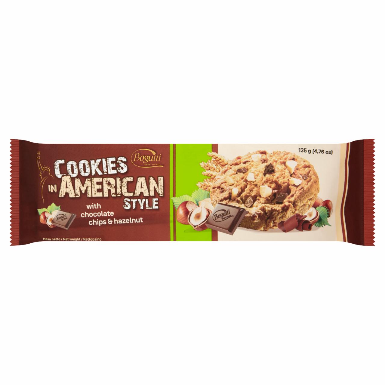 Zdjęcia - Coookies in American Style Kruche ciasteczka z czekoladą i orzechami laskowymi Bogutti