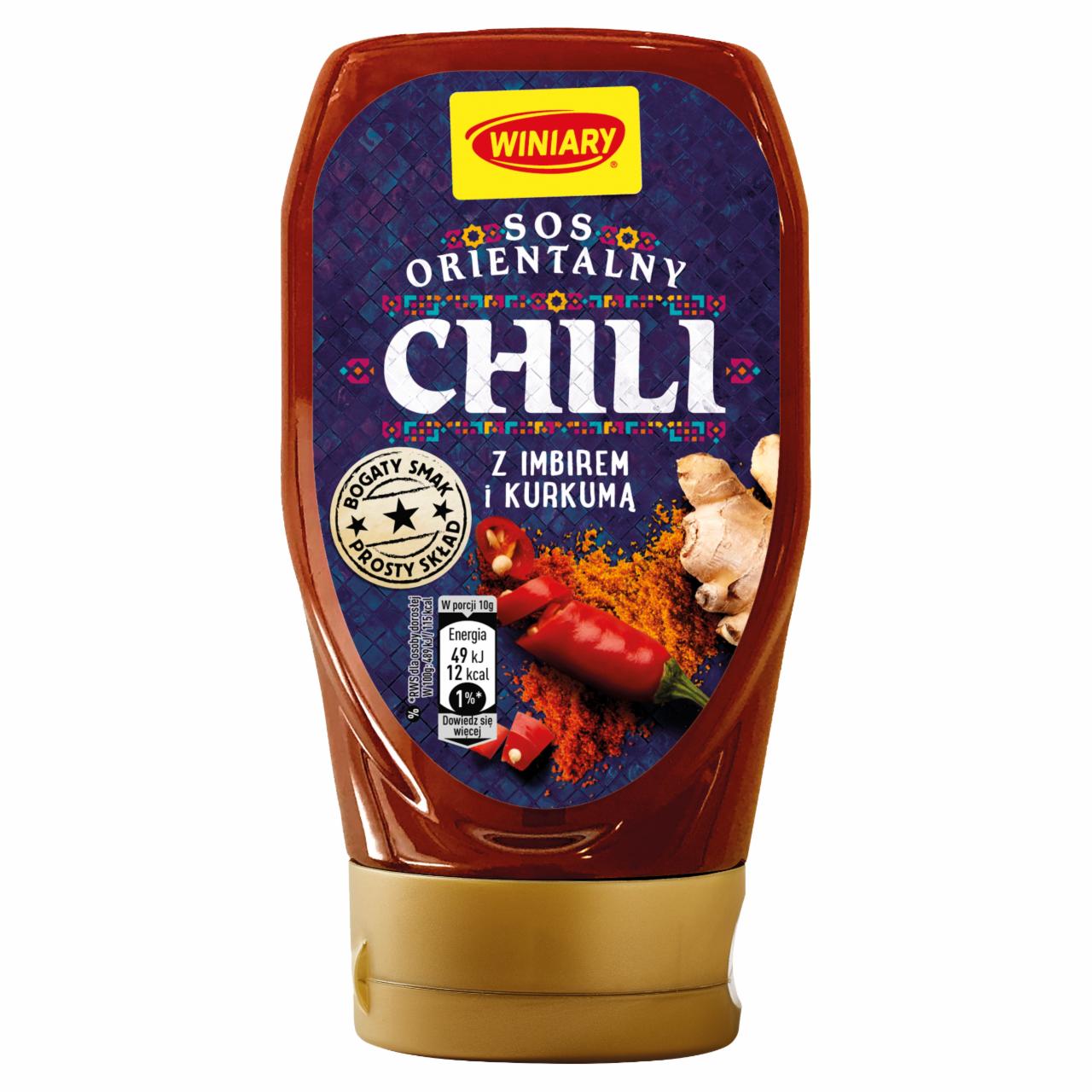 Zdjęcia - Winiary Sos orientalny chili z imbirem i kurkumą 345 g