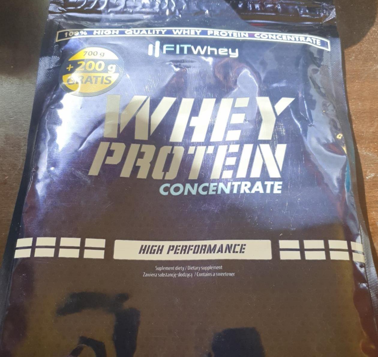 Zdjęcia - Whey protein concentrate high performance Vanilla FitWhey