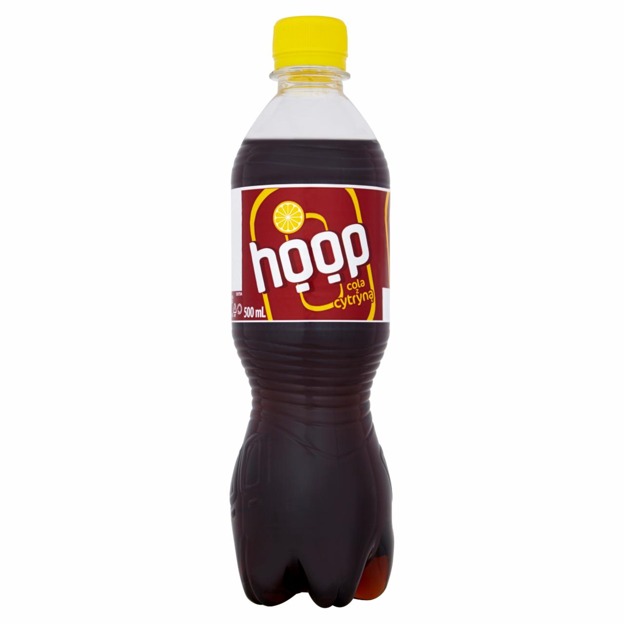 Zdjęcia - Hoop Cola z cytryną Napój gazowany 500 ml