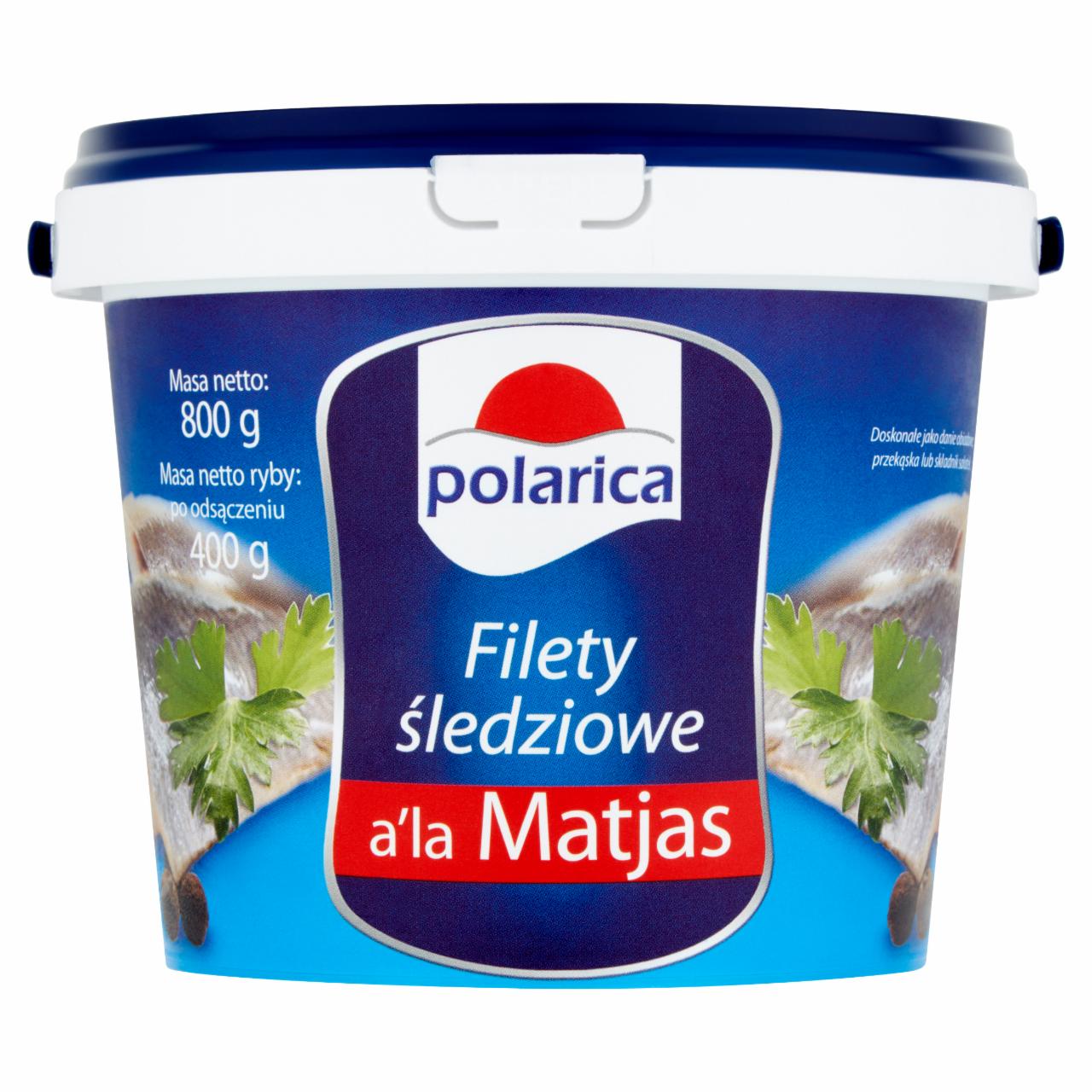 Zdjęcia - Polarica Filety śledziowe a'la Matjas 800 g