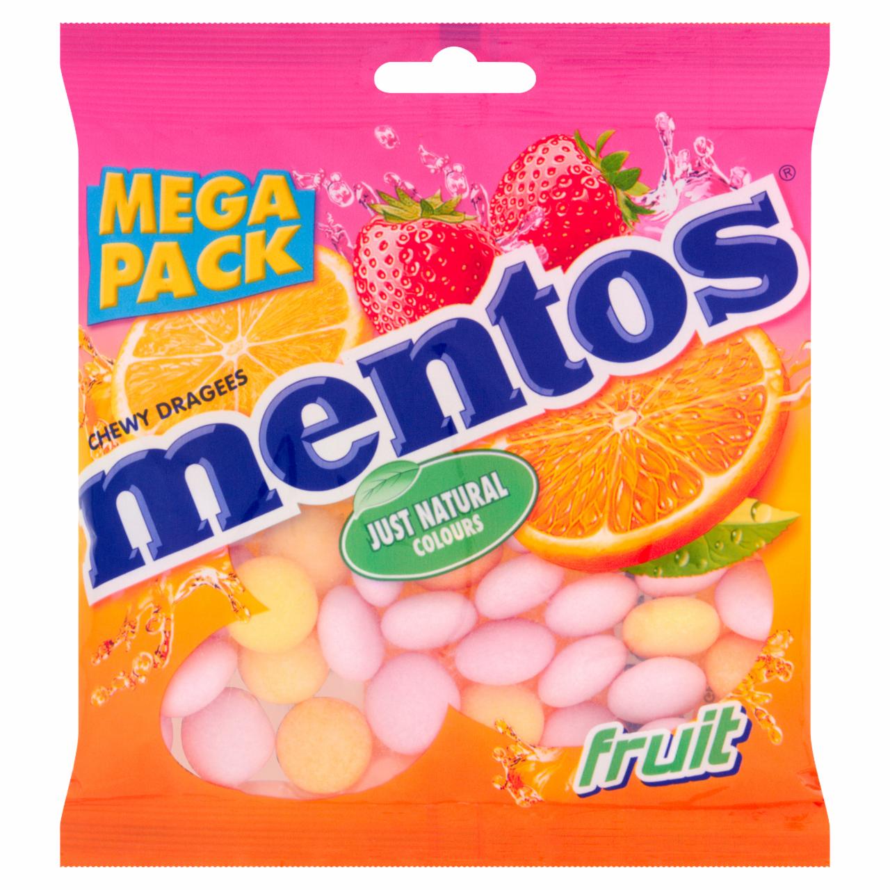 Zdjęcia - Mentos Fruit Cukierki do żucia o smaku owocowym 135 g