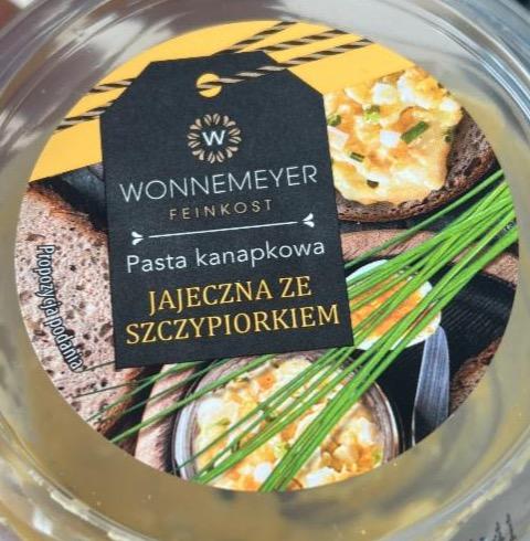 Zdjęcia - Pasta kanapkowa jajeczna ze szczypiorkiem Wonnemeyer