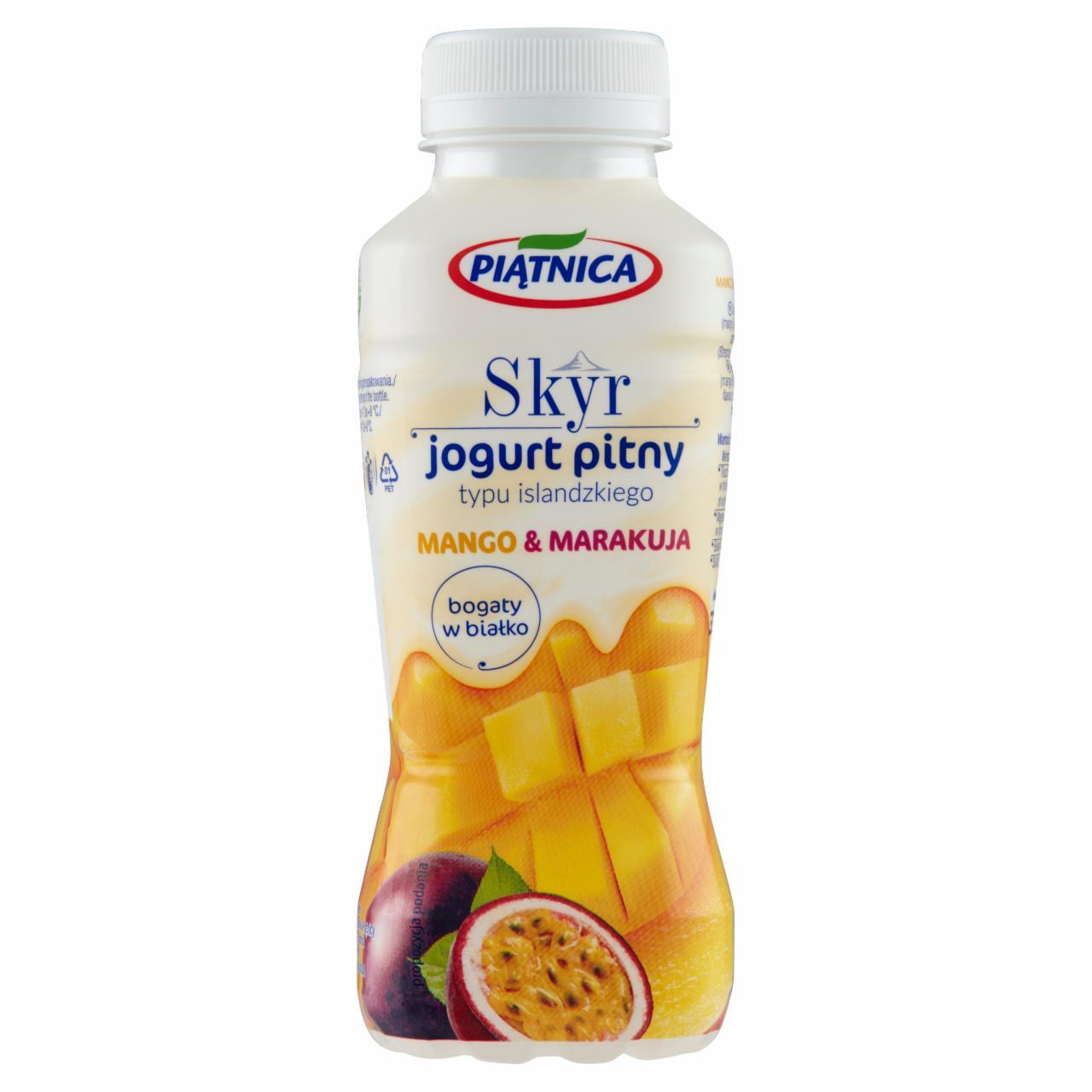 Zdjęcia - Skyr jogurt pitny typu islandzkiego mango i marakuja piątnica
