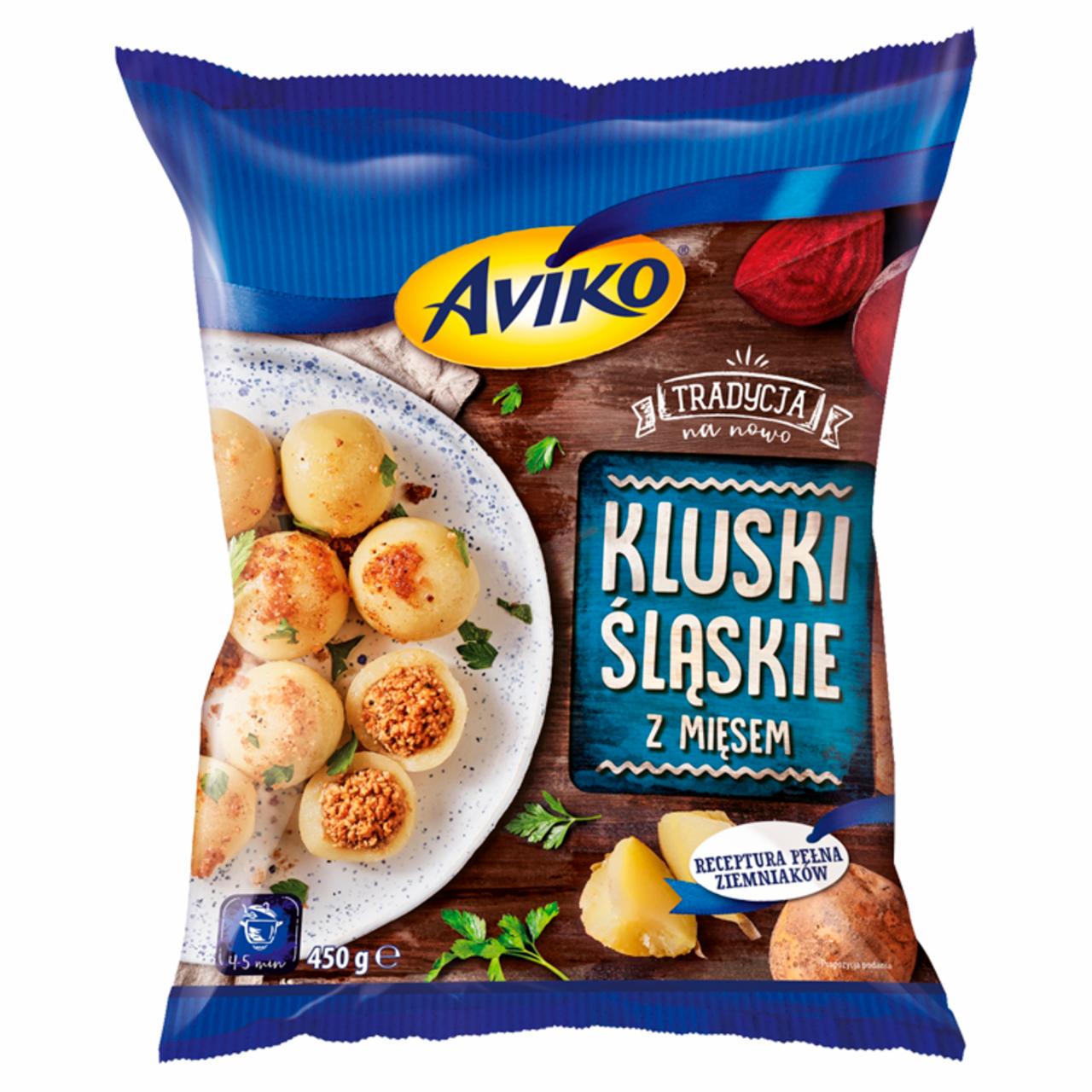 Zdjęcia - Aviko Kluski śląskie z mięsem 450 g