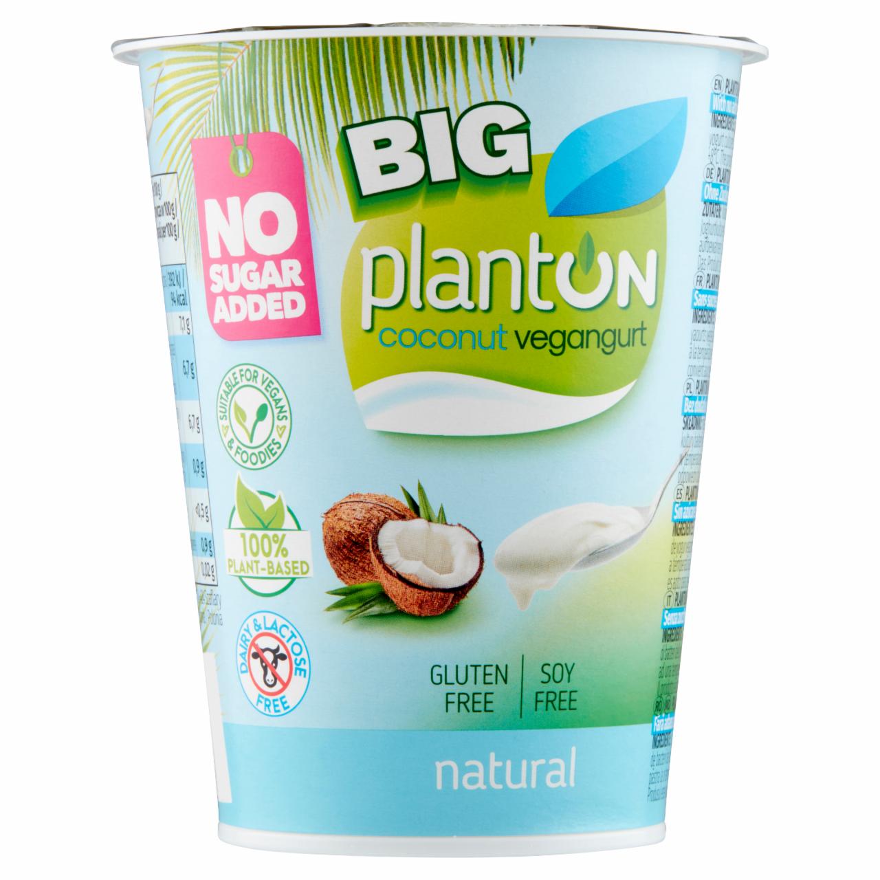 Zdjęcia - Planton Big Kokosowy vegangurt natural 400 g