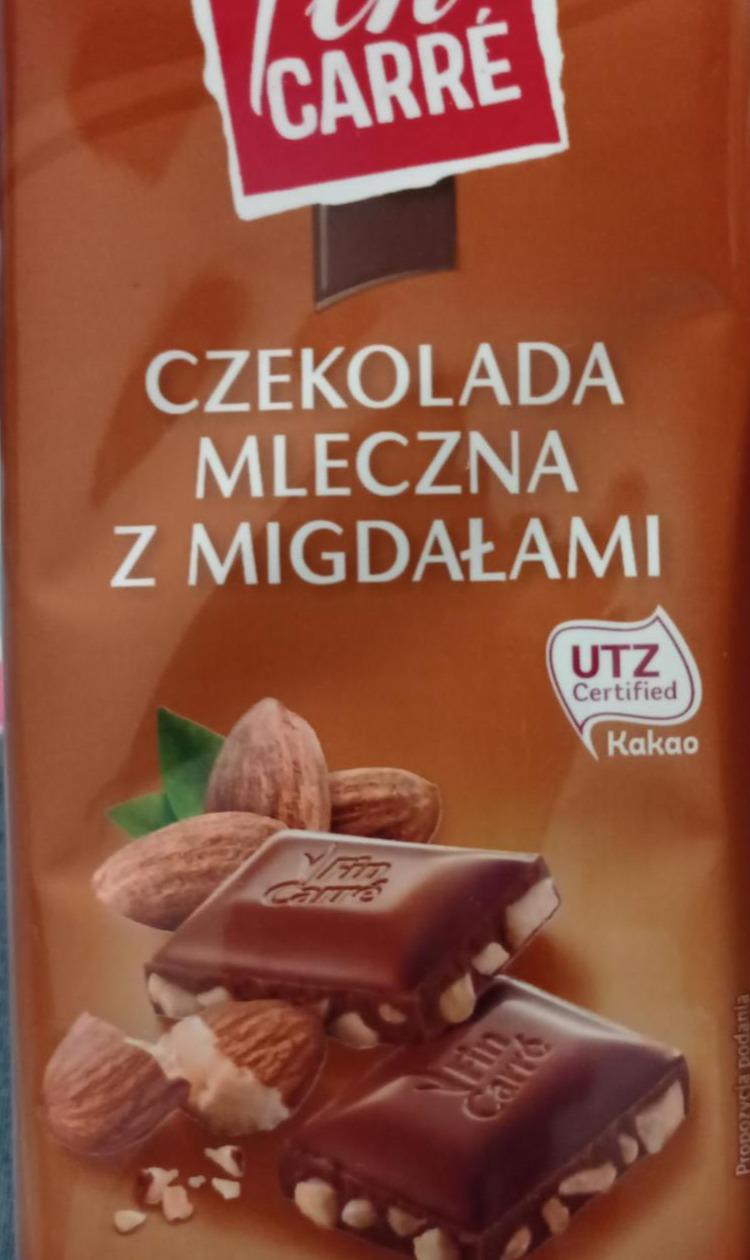 Zdjęcia - Fin carre czekolada mleczna z migdałami