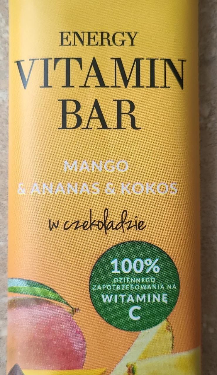 Zdjęcia - Energy Vitamin Bar mango & ananas & kokos w czekoladzie Foods by Ann