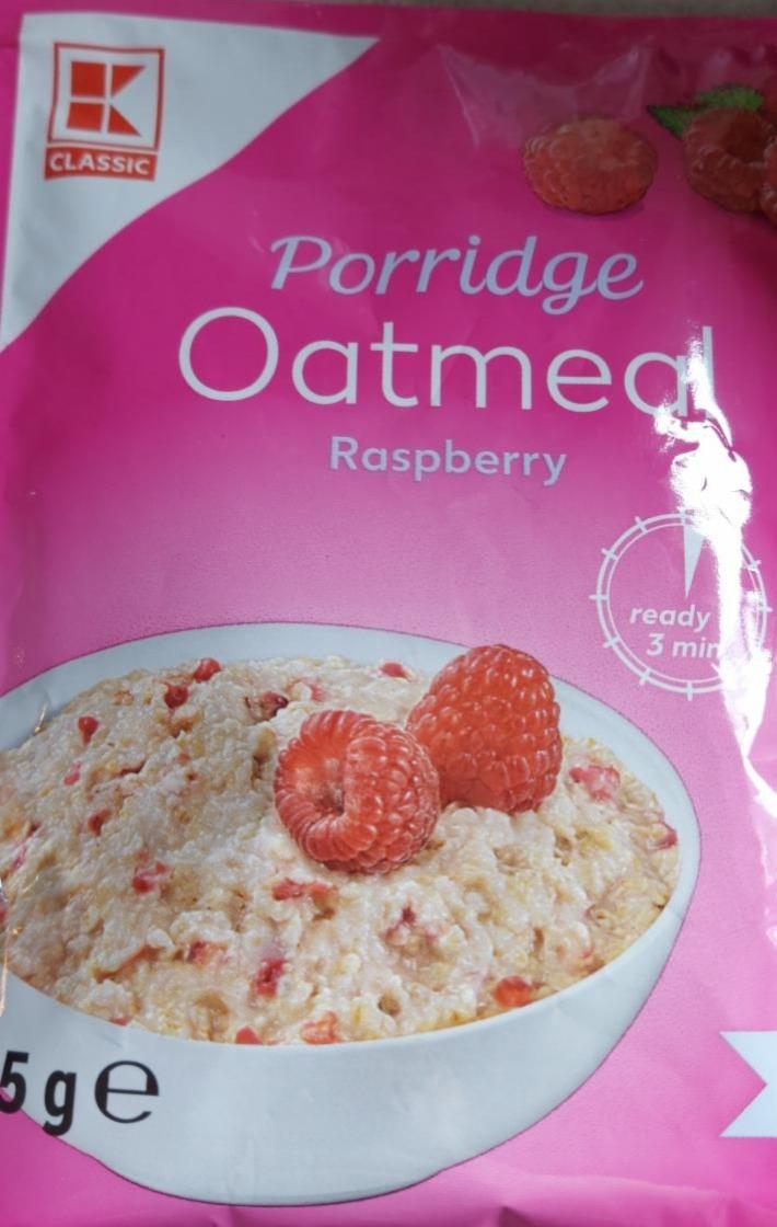 Zdjęcia - Porridge oatmeal rasberry K-Classic