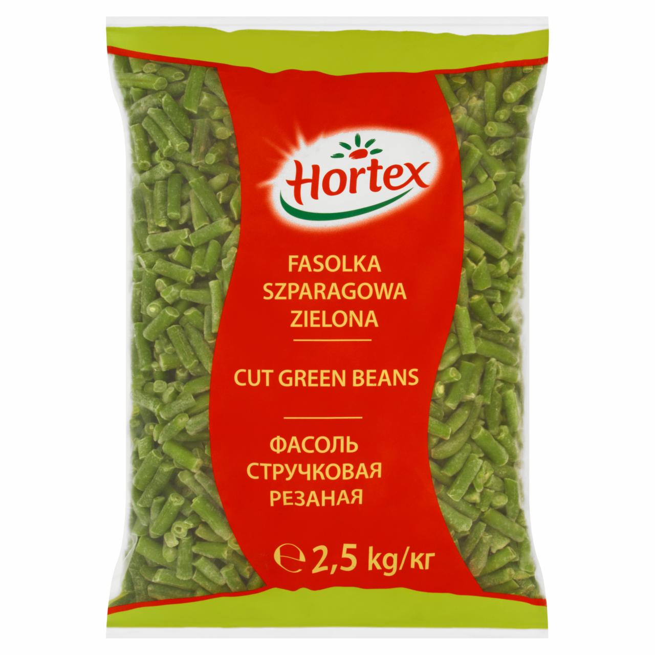 Zdjęcia - Hortex Fasola szparagowa zielona 2,5 kg
