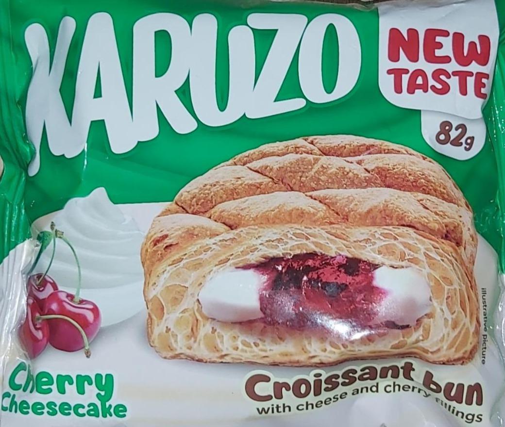 Zdjęcia - Croissant bun Cherry Cheesecake Karuzo
