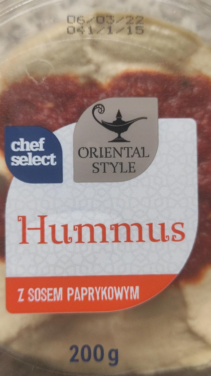 Zdjęcia - Hummus z sosem paprykowym Chef Select