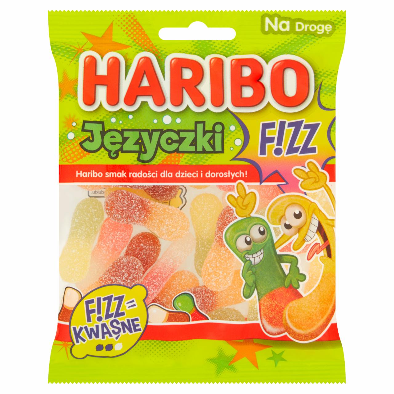 Zdjęcia - Haribo Fizz Języczki Żelki o smaku owocowym 100 g