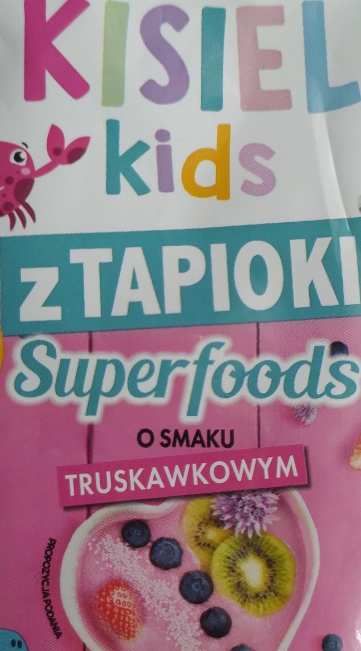 Zdjęcia - Kisiel Kids z tapioki truskawkowy Intenson