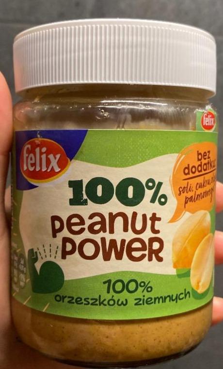 Zdjęcia - Felix Peanut Power 100% Pasta orzechowa 350 g