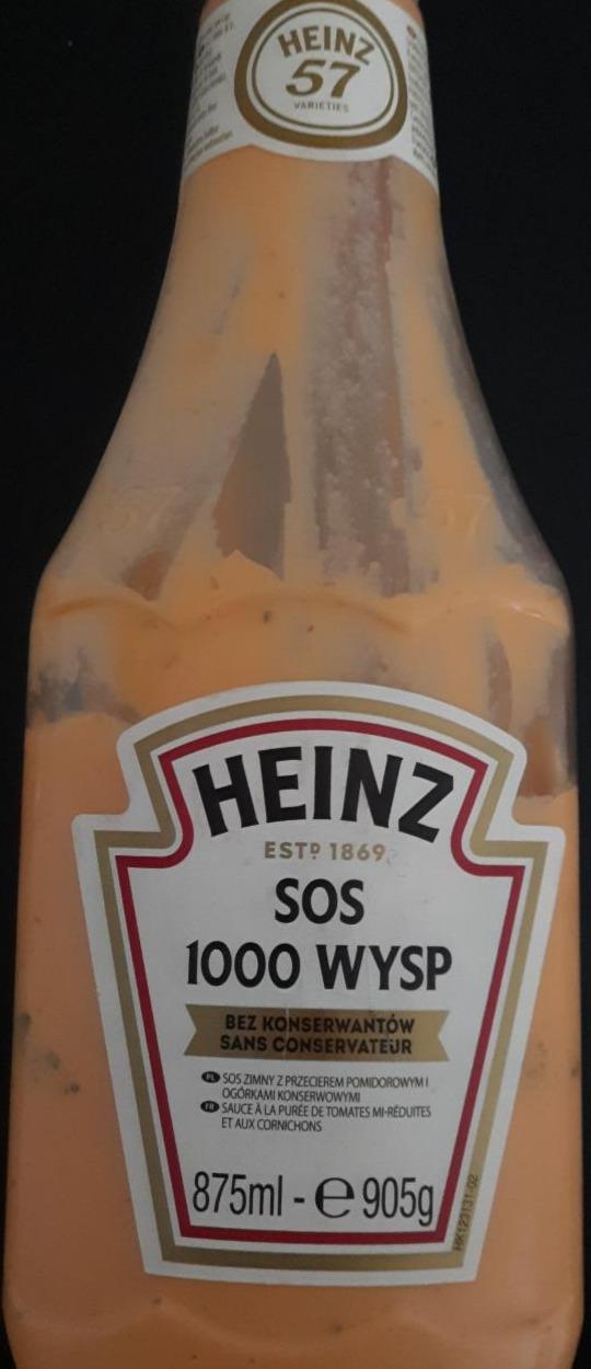 Zdjęcia - Heinz Sos 1000 wysp 905 g