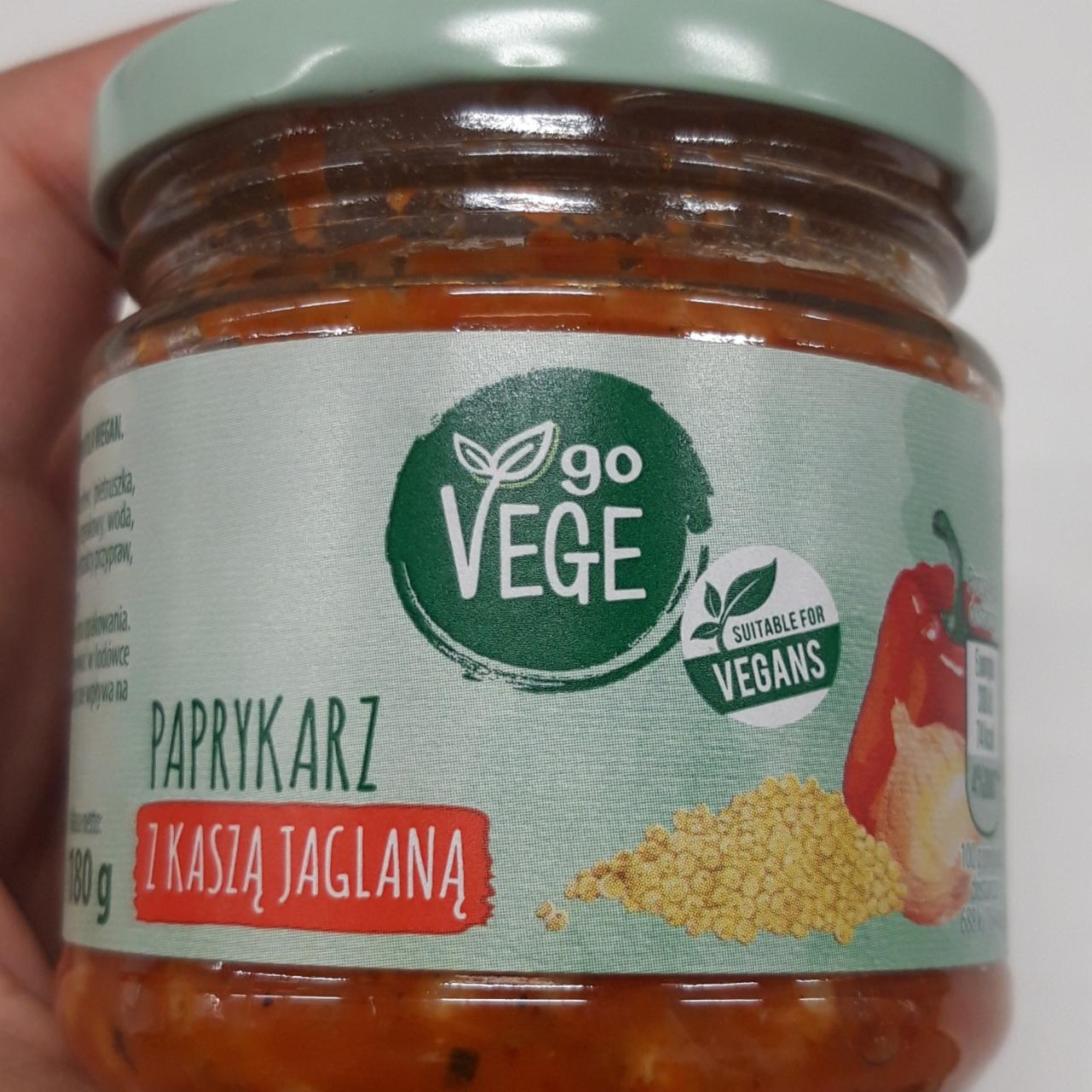 Zdjęcia - Paprykarz z kaszą jaglaną Go Vege