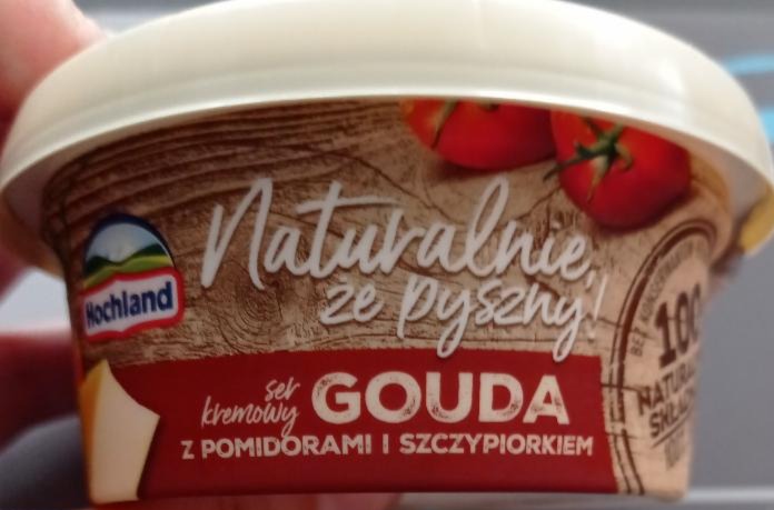 Zdjęcia - Ser kremowy Gouda z pomidorami i szczypiorkiem Hochland