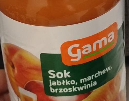 Zdjęcia - Sok jabłko, marchew i brzoskwinia Gama