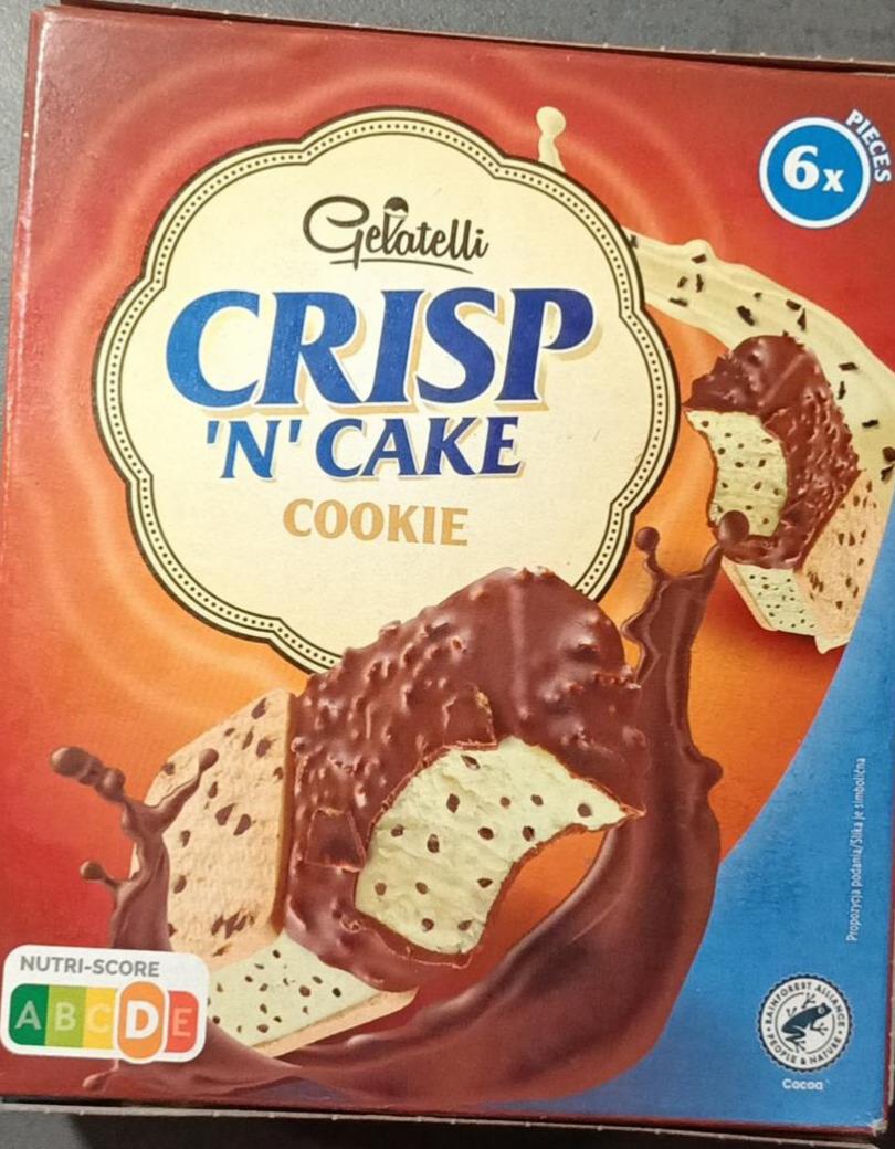Zdjęcia - Lody crisp n cake cookie Gelatelli