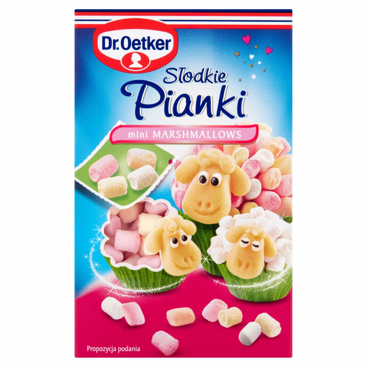 Zdjęcia - Dr. Oetker Słodkie pianki mini marshmallows 30 g