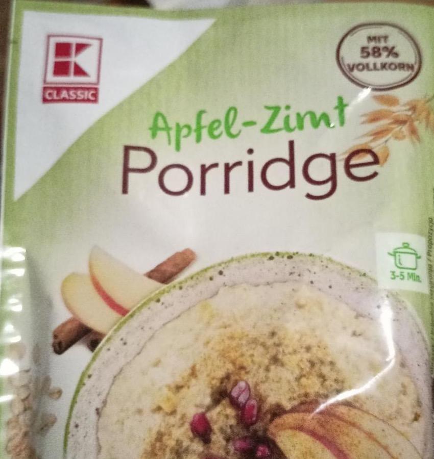 Zdjęcia - Apfel-Zimt Porridge K-Classic
