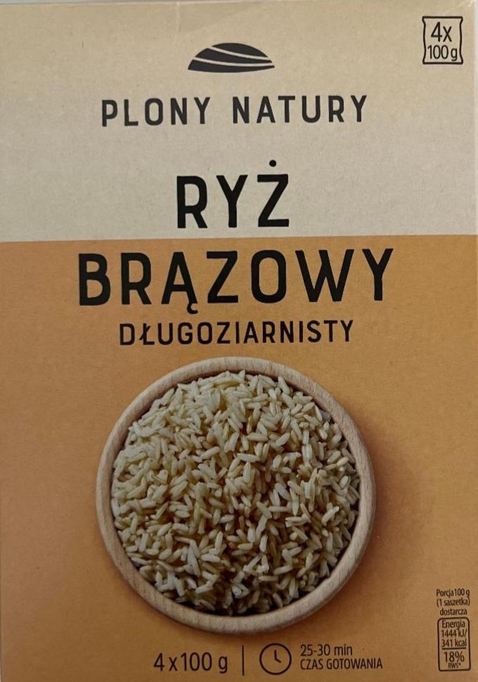 Zdjęcia - Ryż brązowy długoziarnisty Plony Natury