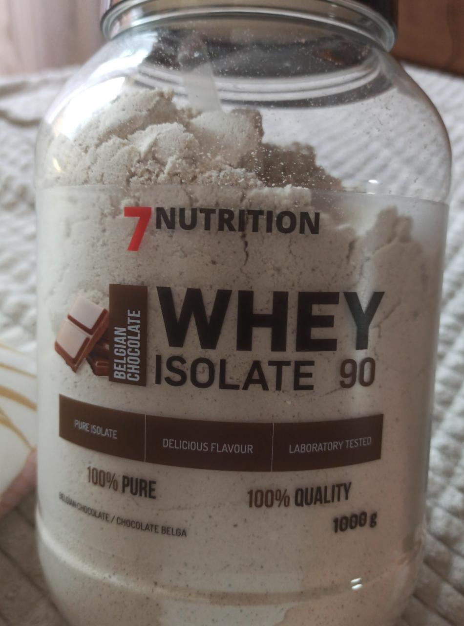 Zdjęcia - WHEY ISOLATE 90 7NUTRITION belgian chocolate