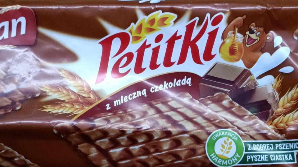 Zdjęcia - Petitki z mleczną czekoladą San