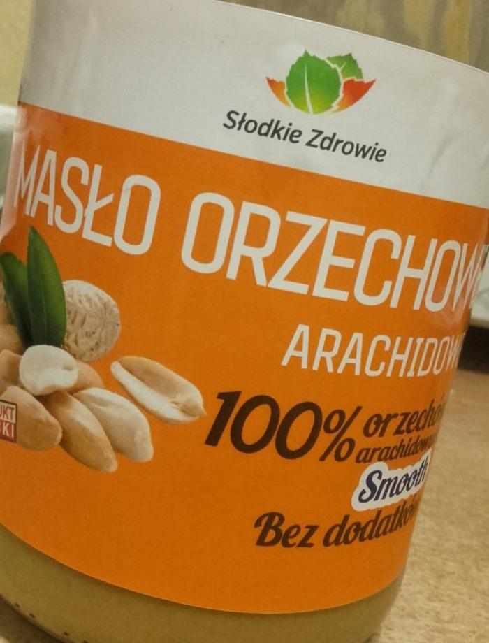Zdjęcia - Masło orzechowe arachidowe Słodkie Zdrowie