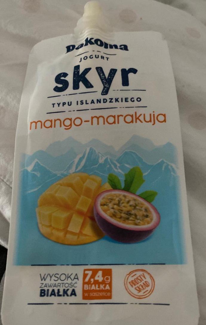 Zdjęcia - Jogurt skyr typu islandzkiego mango marakuja Bakoma