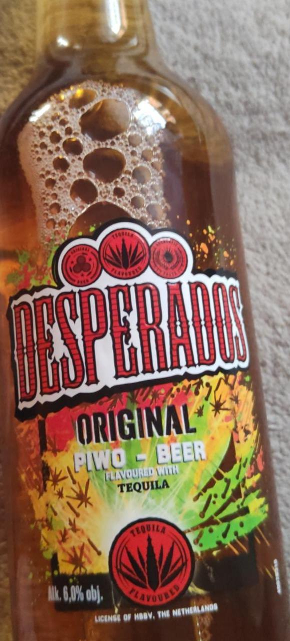Zdjęcia - Desperados Original Piwo aromatyzowane 580 ml