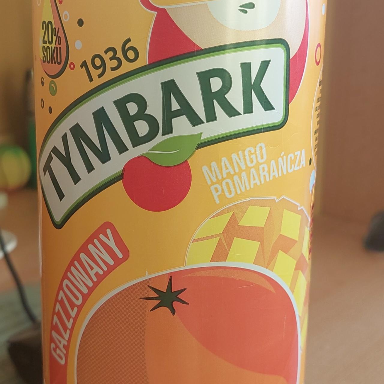 Zdjęcia - Tymbark Gazzzowany Napój gazowany mango pomarańcza 330 ml