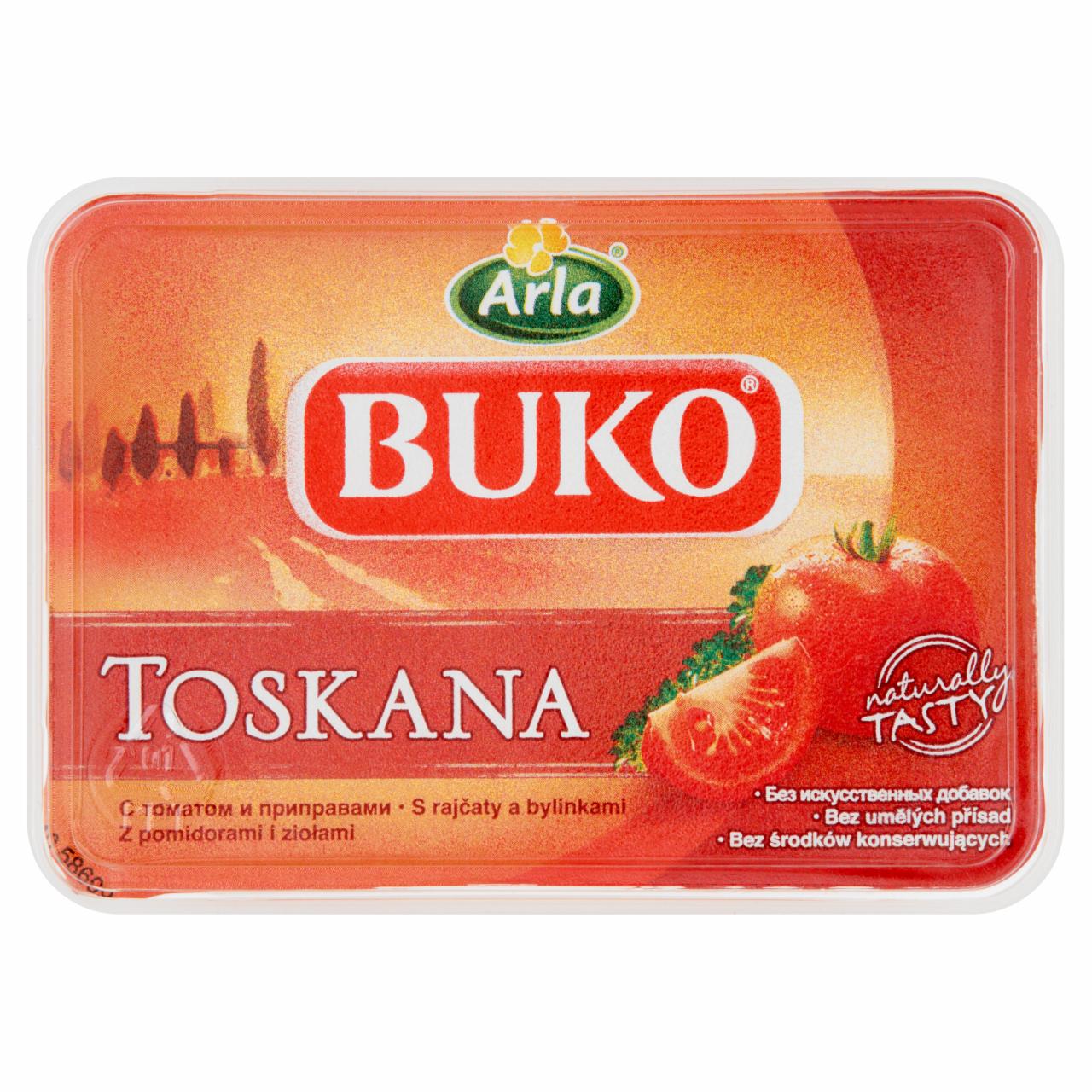 Zdjęcia - Arla Buko Toskana Serek kremowy z pomidorami i ziołami 150 g