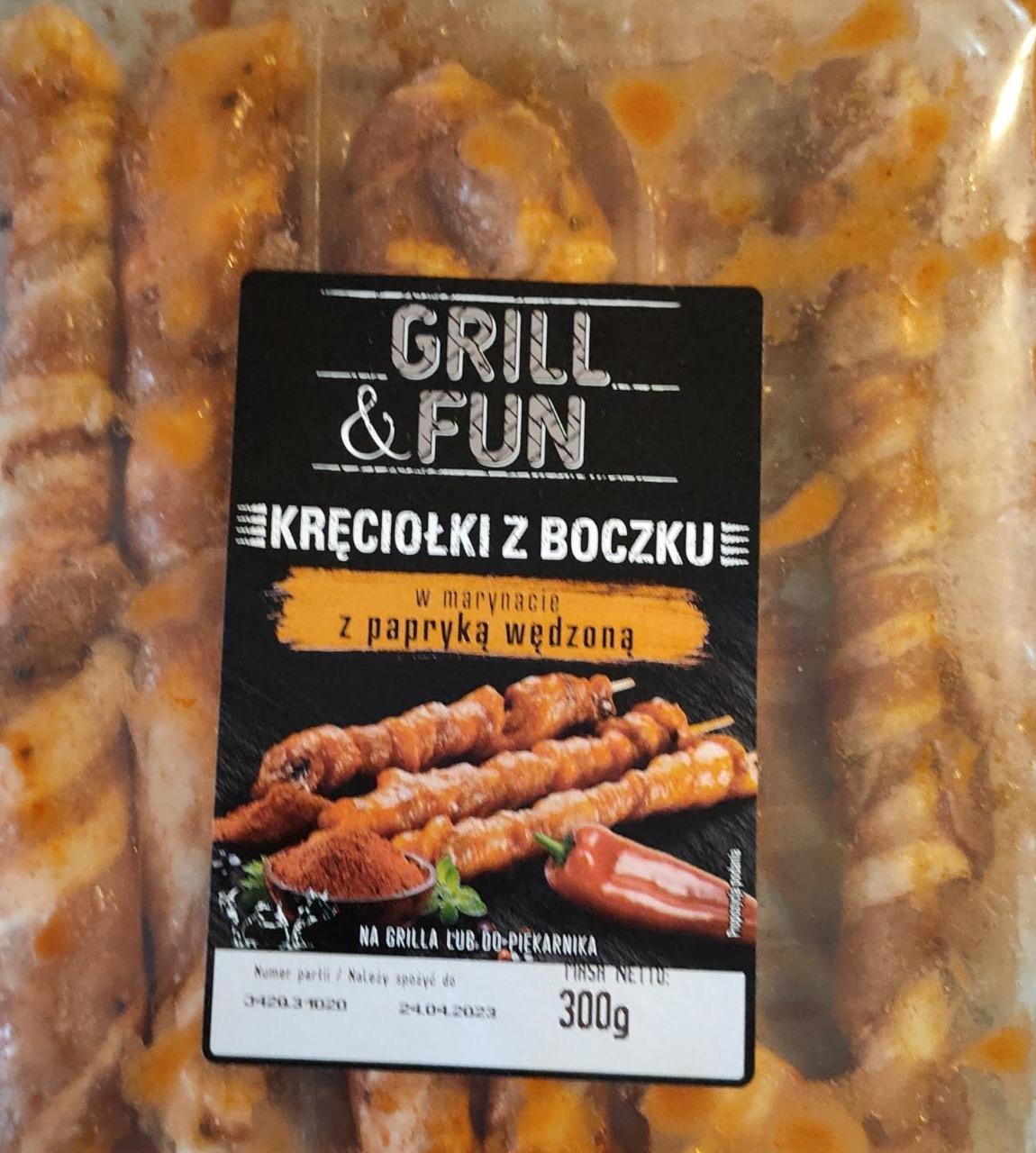 Zdjęcia - Kręciołki z boczku Grill & Fun