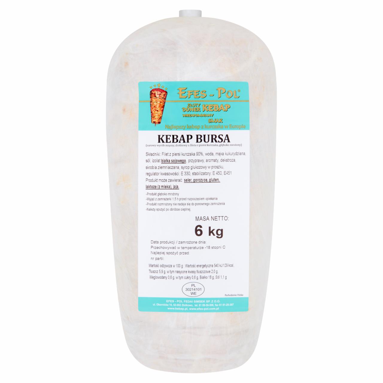 Zdjęcia - Kebap Bursa drobiowy 6 kg