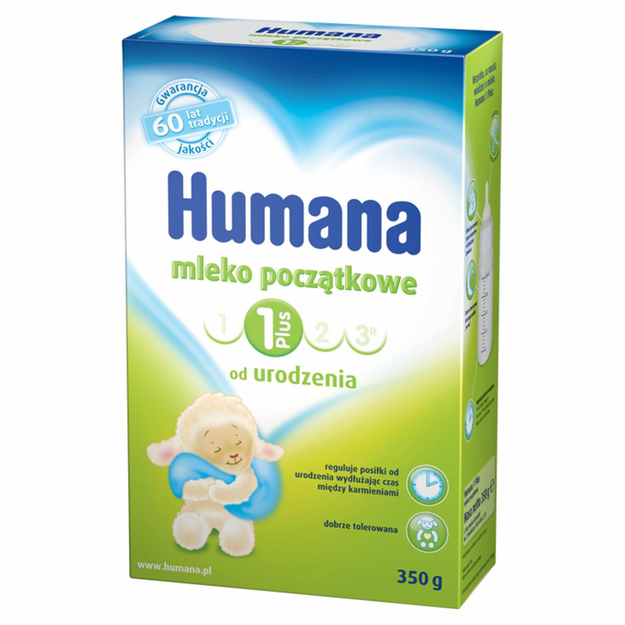 Zdjęcia - Humana 1 Plus Mleko początkowe od urodzenia 350 g