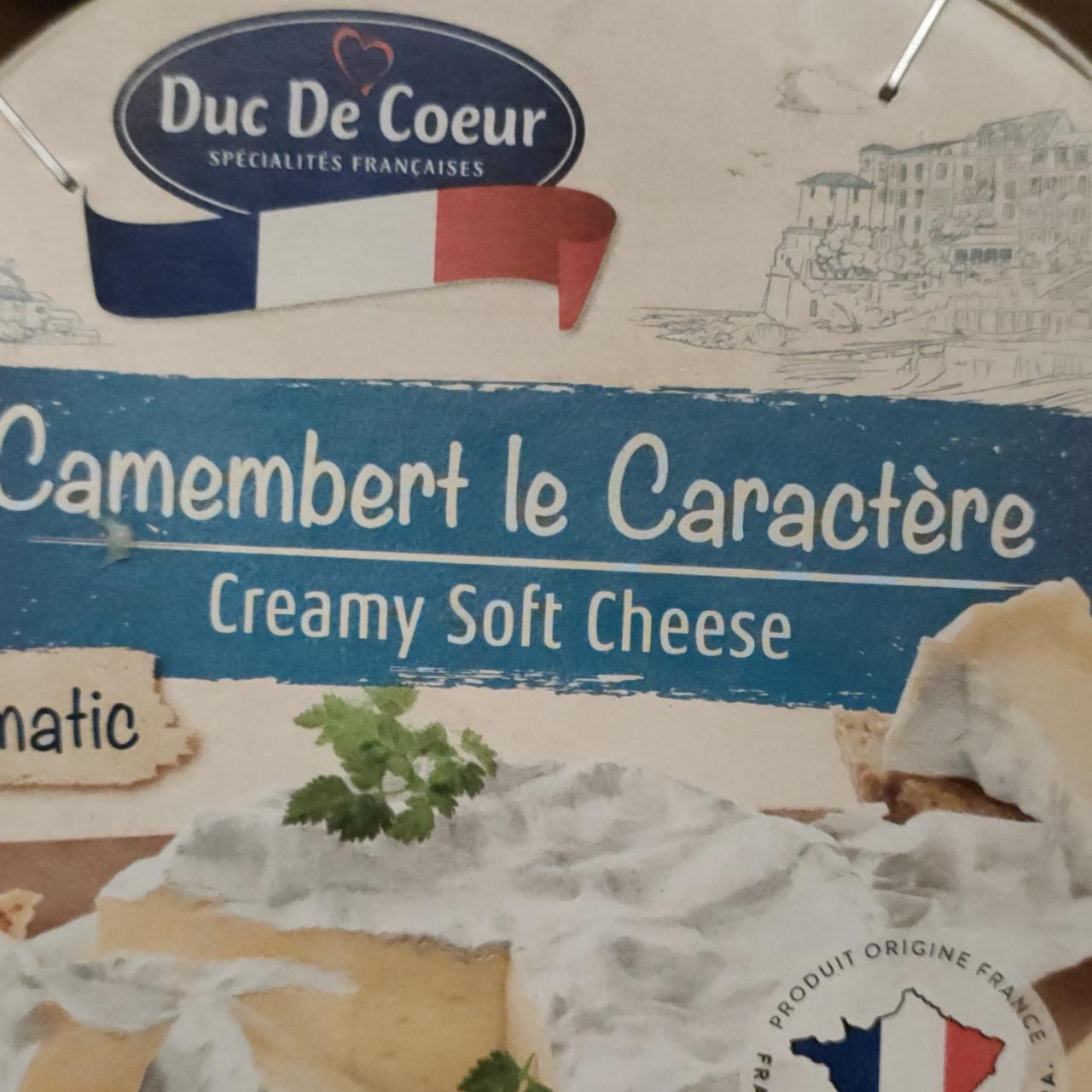 Zdjęcia - Camembert le caractère Duc De Coeur