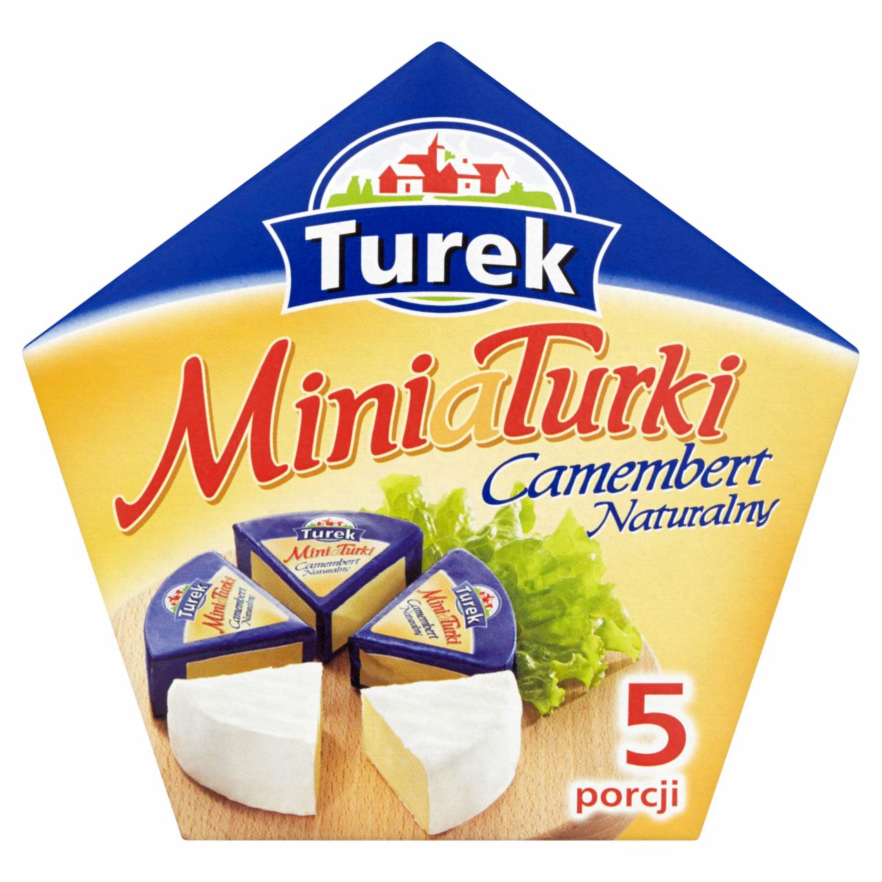 Zdjęcia - Turek MiniaTurki Camembert naturalny Ser 120 g (5 porcji)
