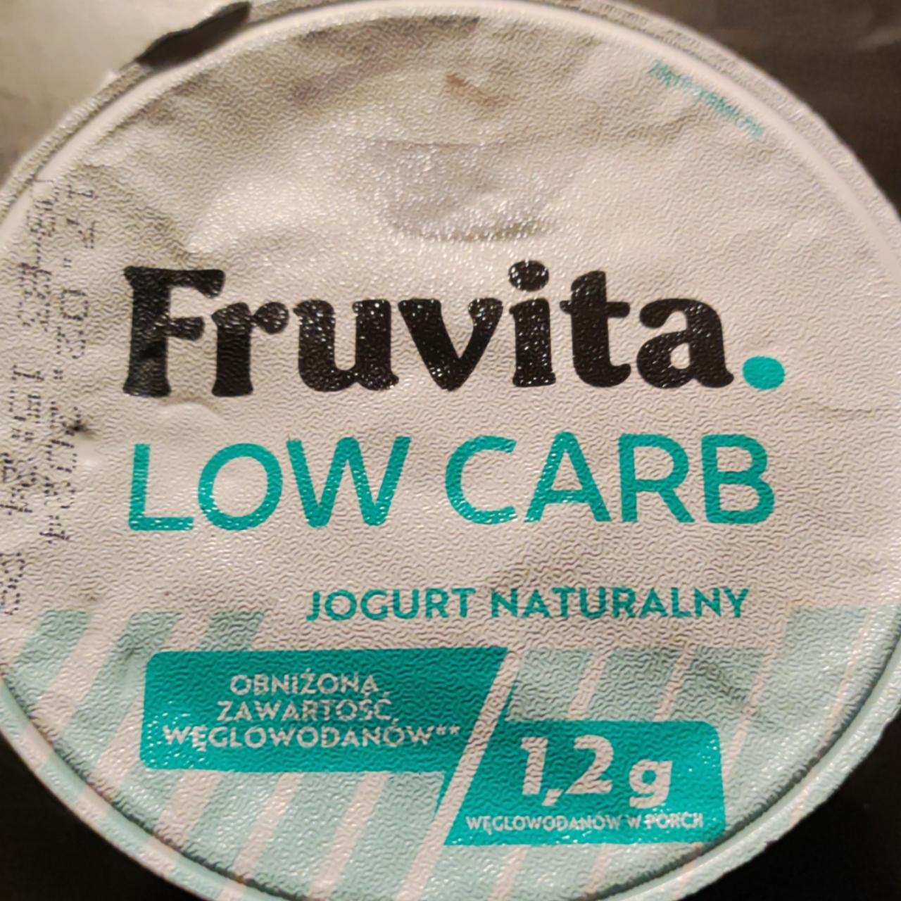 Zdjęcia - Jogurt naturlany low carb Fruvita