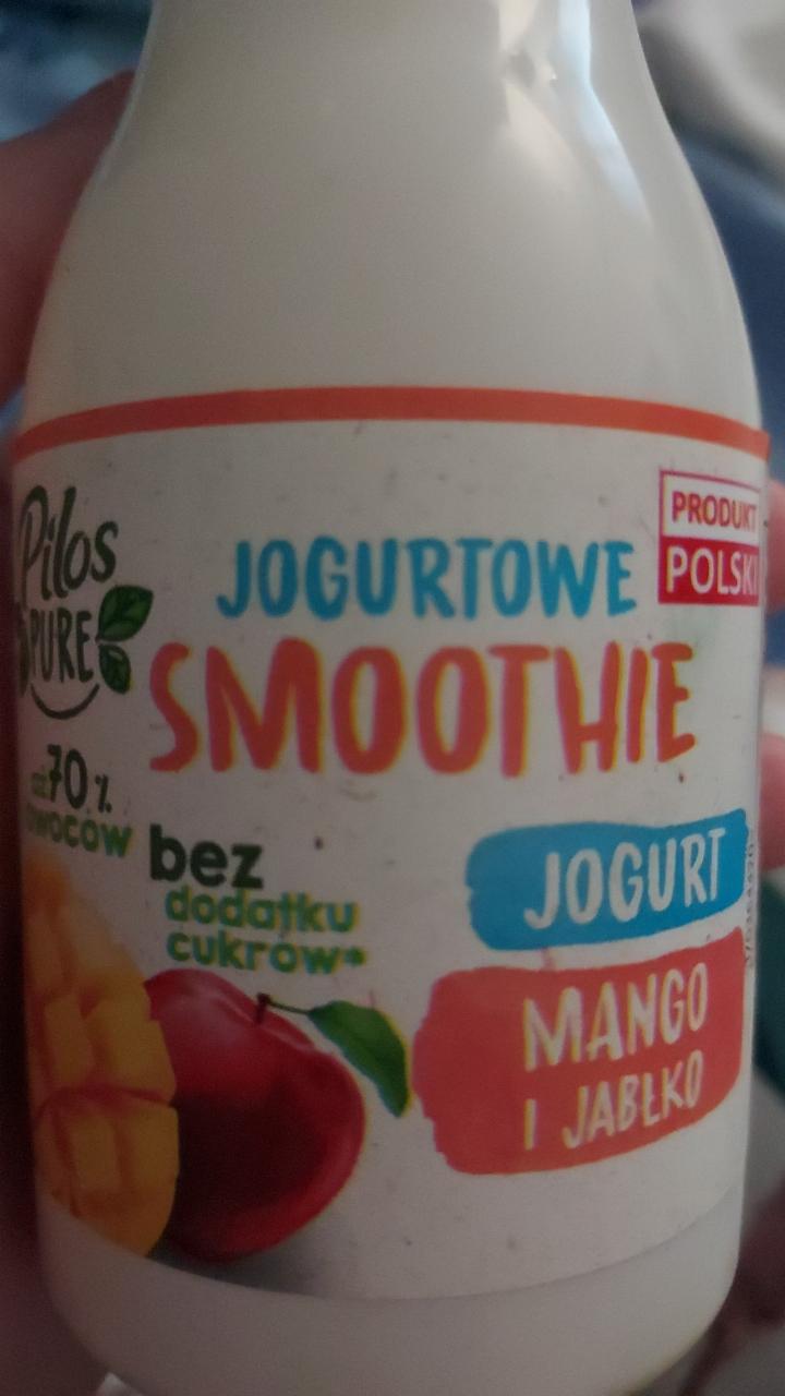 Zdjęcia - Jogurtowe smoothie mango jabłko Pilos