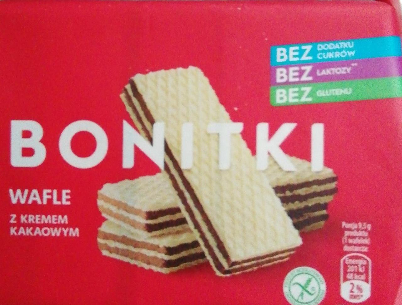 Zdjęcia - Bonitki wafle z kremem kakaowym bez cukru