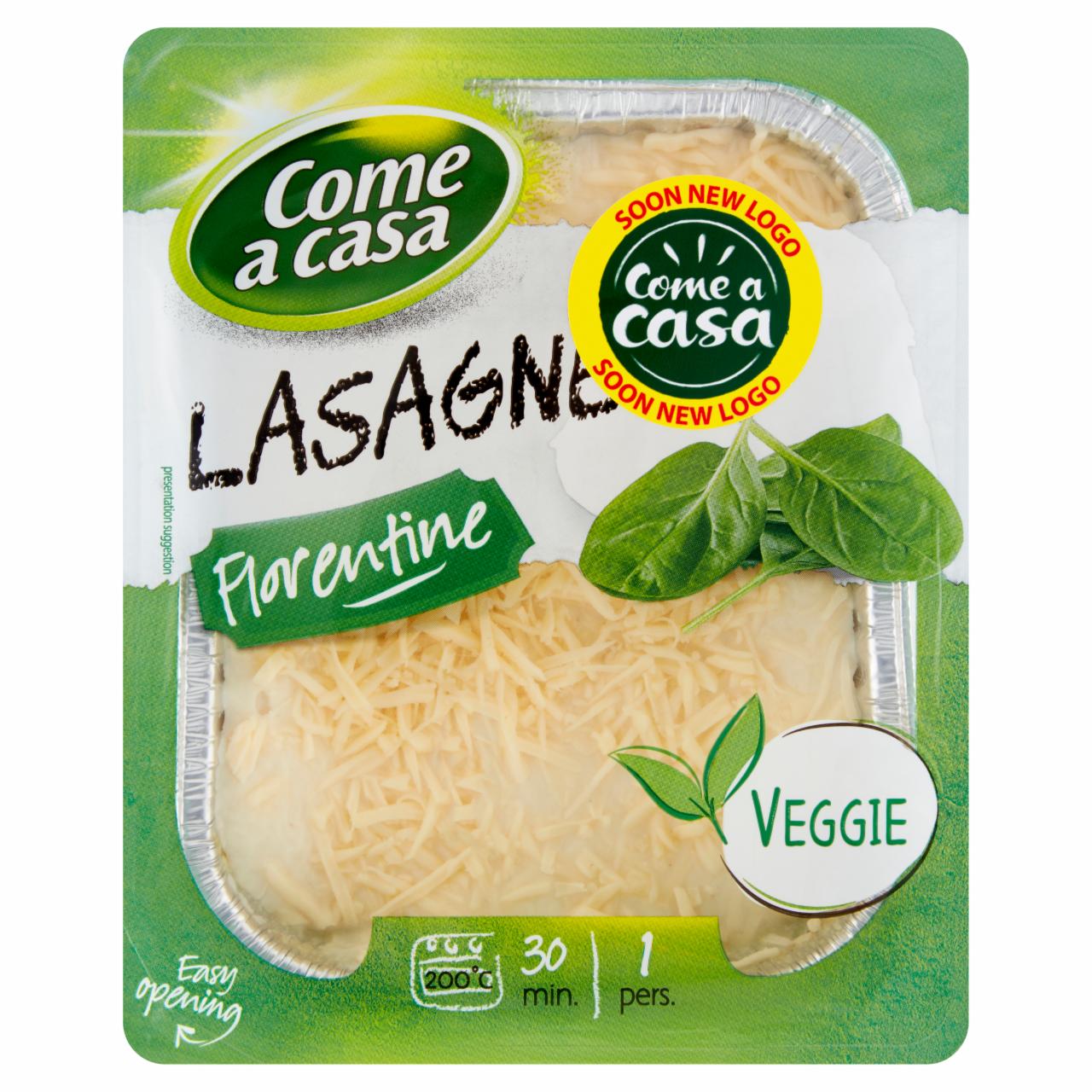 Zdjęcia - Come a Casa Lasagne ze szpinakiem i ricottą 400 g