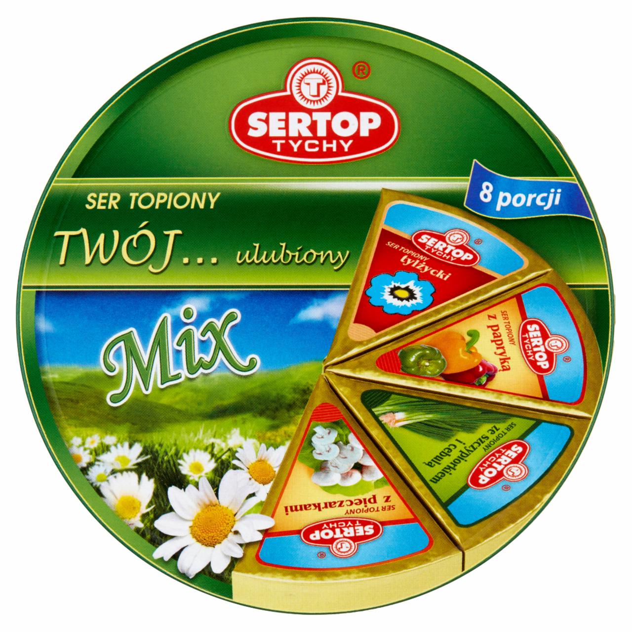 Zdjęcia - Sertop Tychy Twój... ulubiony Mix Ser topiony 140 g (8 x 17,5 g )