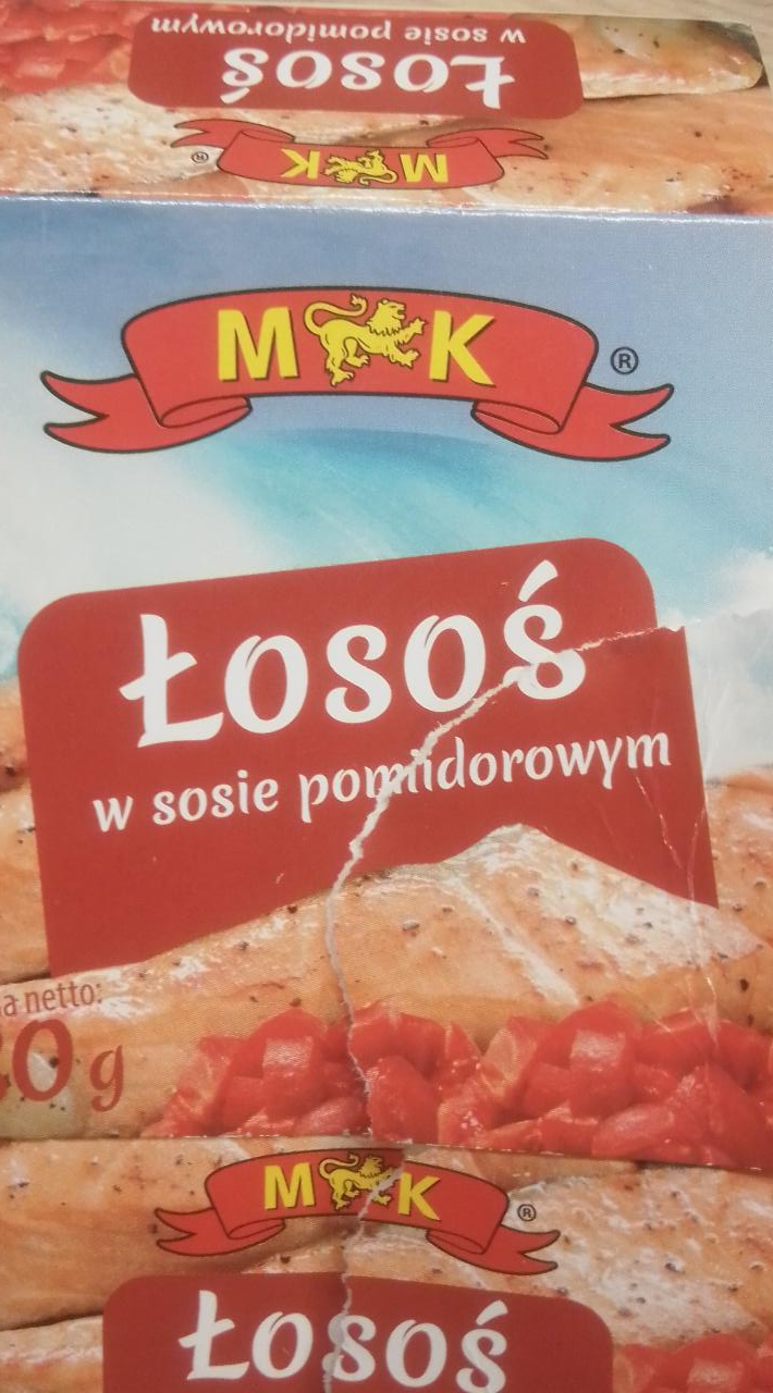 Zdjęcia - Łosoś w sosie pomidorowym MK