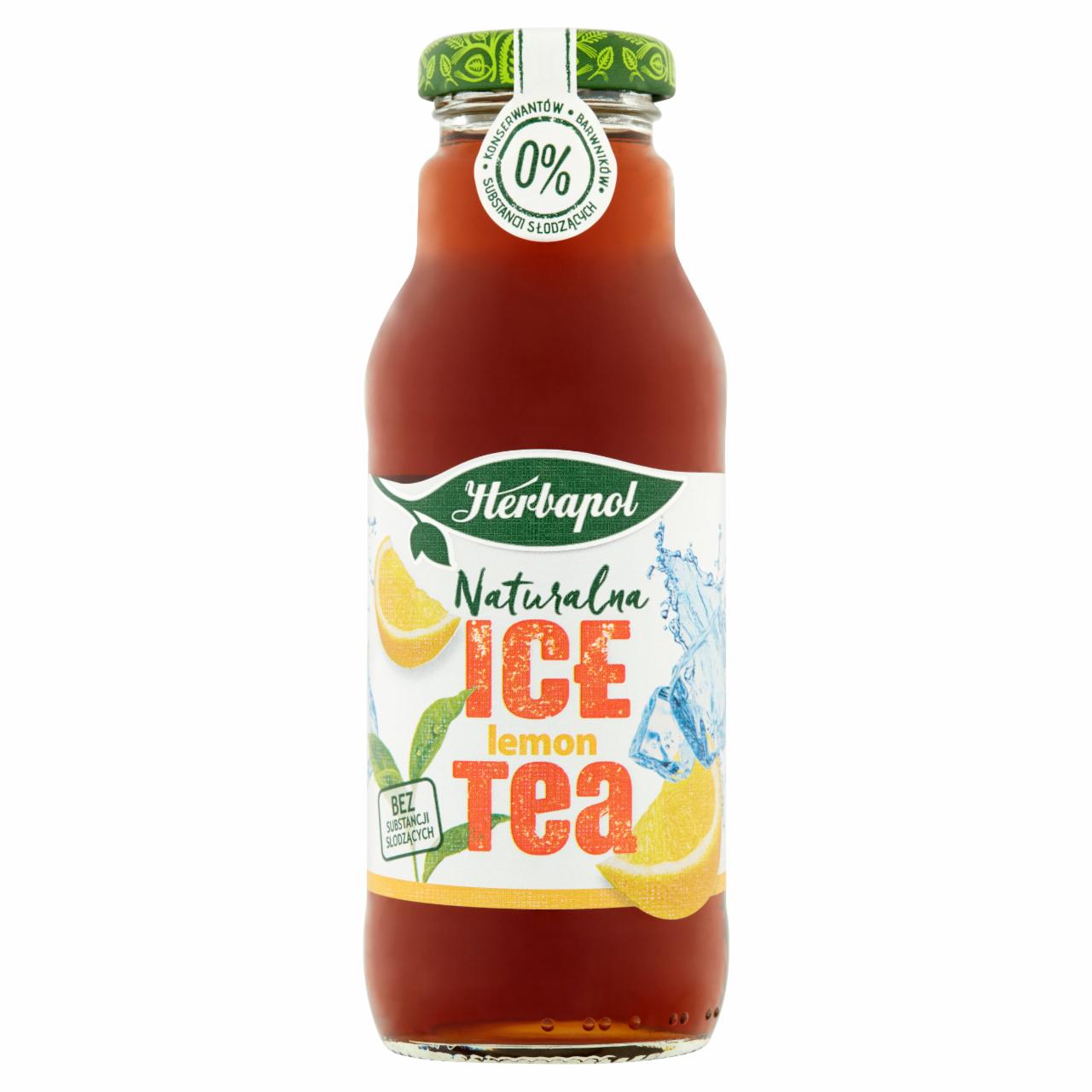 Zdjęcia - Herbapol Naturalna Ice Tea Lemon Napój niegazowany 300 ml