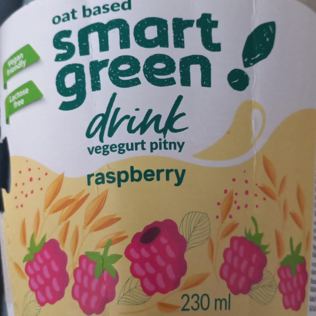 Zdjęcia - Oat based Smart Green drink raspberry