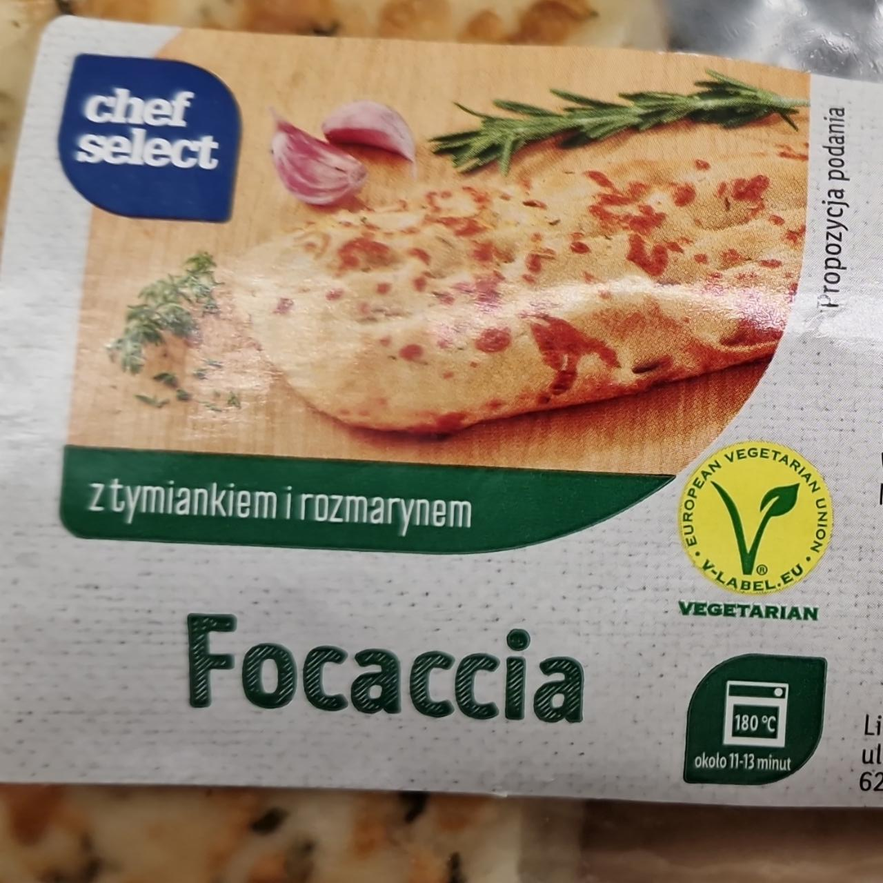 Zdjęcia - Focaccia z tymiankiem i rozmarynem chef select